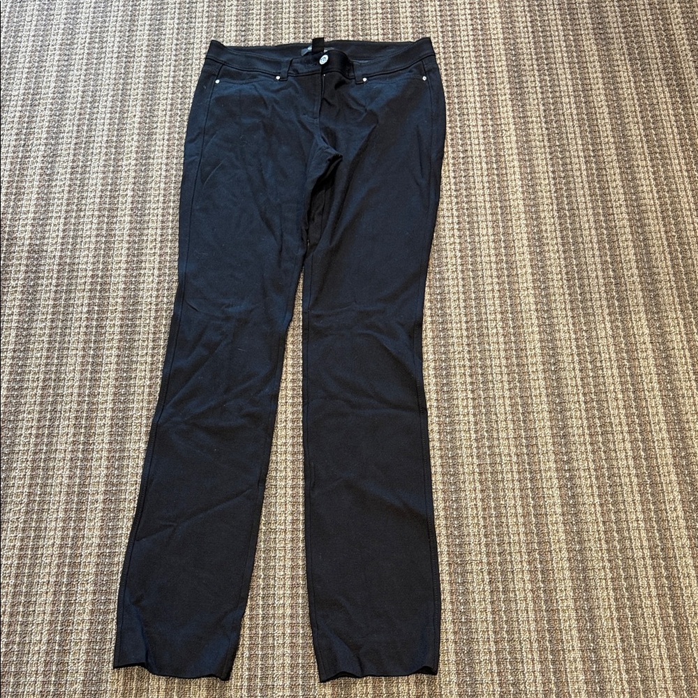 White House Black Market Black Slim Leg Pants
